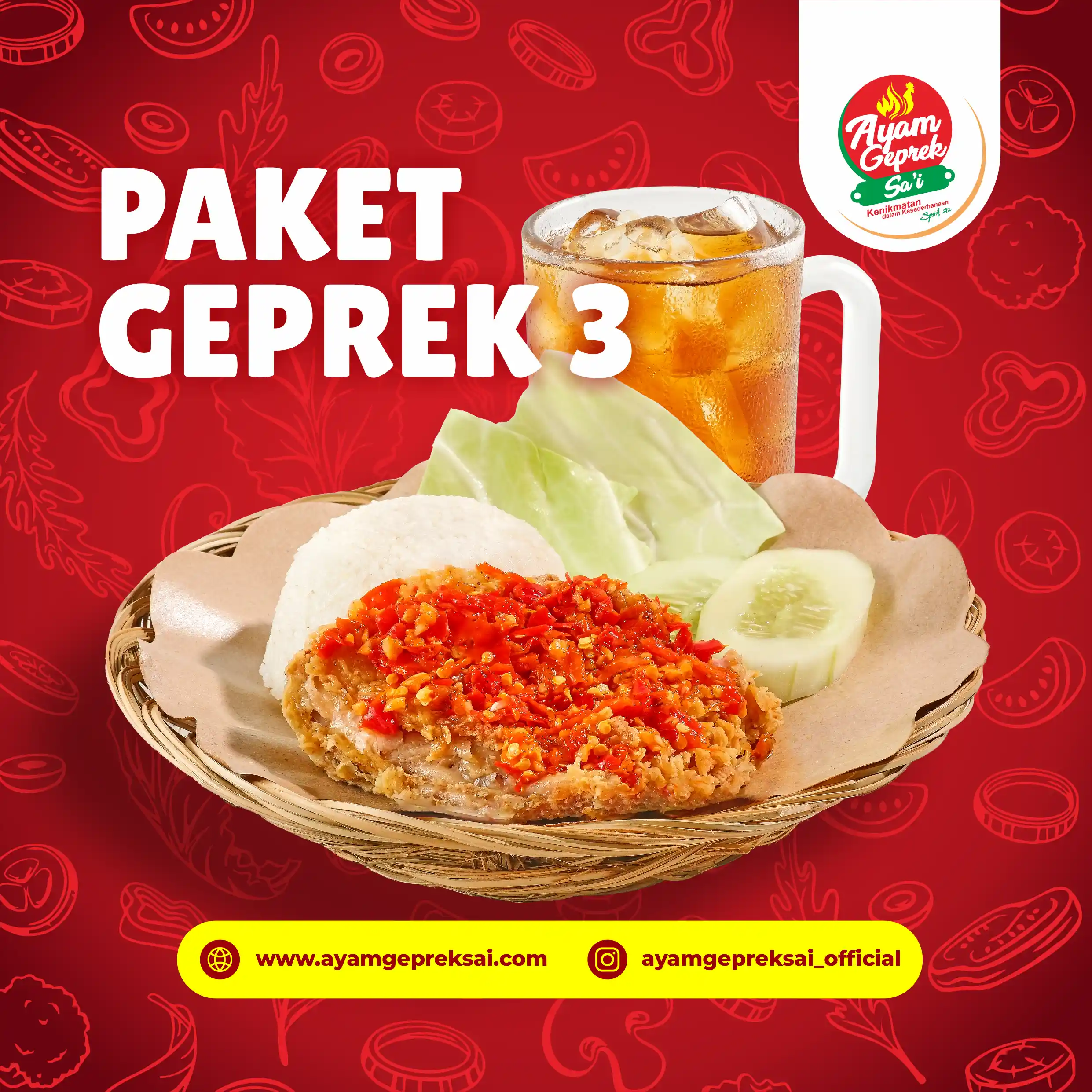 Paket Geprek 3