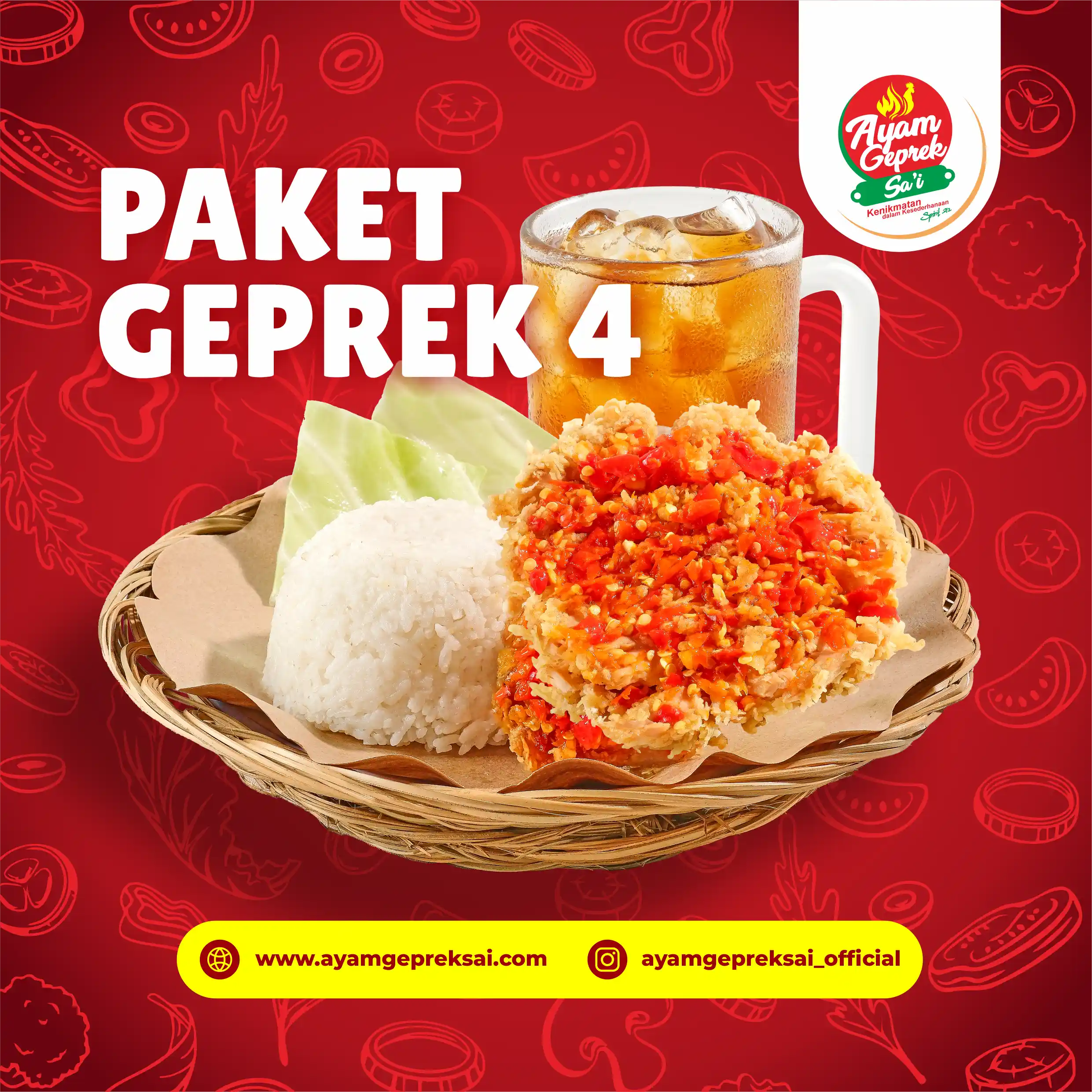 Paket Geprek 4